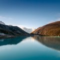 Beautiful Gokyo lake and village