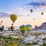 Sail over Cappadocia in a hot-air balloon ride