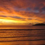 Sunset at Tamarindo Beach