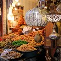 A tempting display at a souk in Marrakech