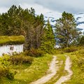 A grass-roofed hytte, Western Norway