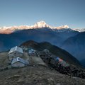The view of Dhaulagiri from Khopra Danda