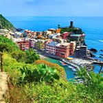 Walking paths above Vernazza