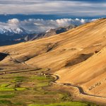 Rupshu Valley, one of the locations of the trek