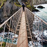 Northern Ireland's Carrick-a-Rede Rope Bridge