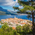 The medieval town of Korcula