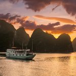 Cruise along the emerald waters of Ha Long Bay in Northern Vietnam