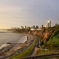 Lima's coastline 