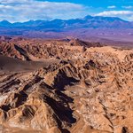 Moon Valley in Chile's Atacama Desert