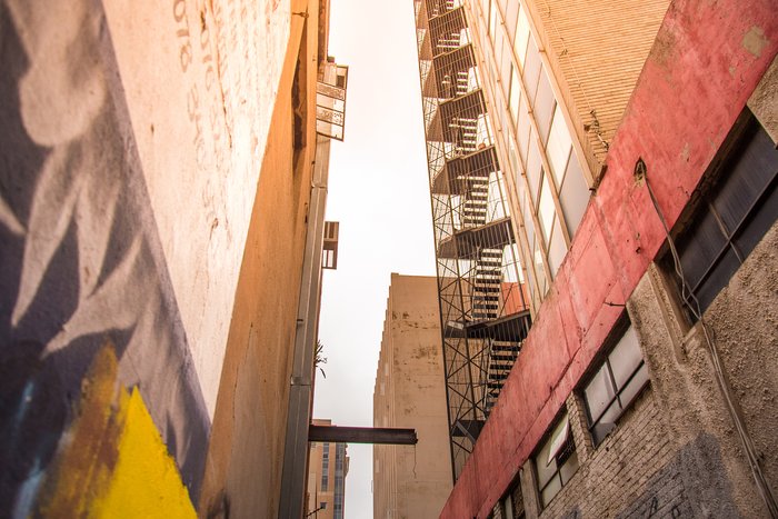 Alleyway in Johannesburg