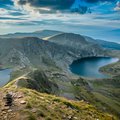 View of the Seven Rila Lakes