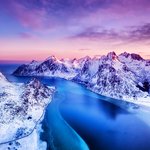 Snowscapes in the Lofoten Islands