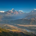View over the Pokhara Valley from Sarangkot Hill