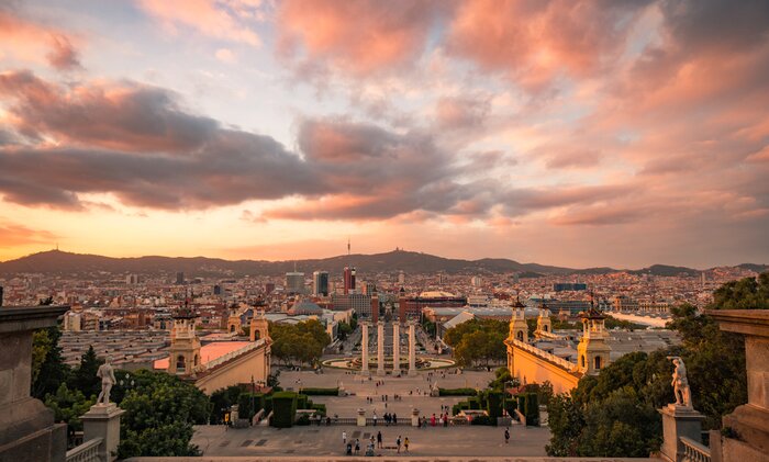 From Historic Streets to Montjuïc Castle: A Scenic Ascent Above Barcelona