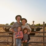 Family on Safari