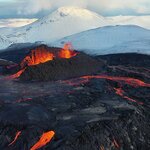 Volcanic eruption in Iceland
