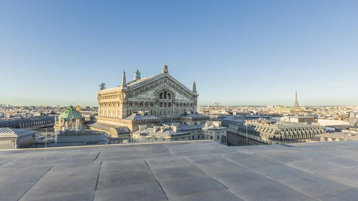 Iconic Paris Views from Galeries Lafayette Terrace