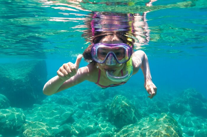 Take the kids snorkeling in the Galápagos Islands