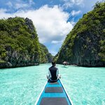 Spend two weeks hopping between Philippine islands like Palawan