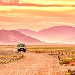 Sunset over Sossusvlei