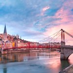 Sunset over Lyon