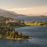 The historic Hotel Llao Llao sits overlooking Lago Nahuel Huapi in Argentina's Lake District