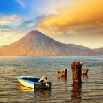 Spend three nights (and three sunsets) at a waterfront hotel in Lake Atitlán