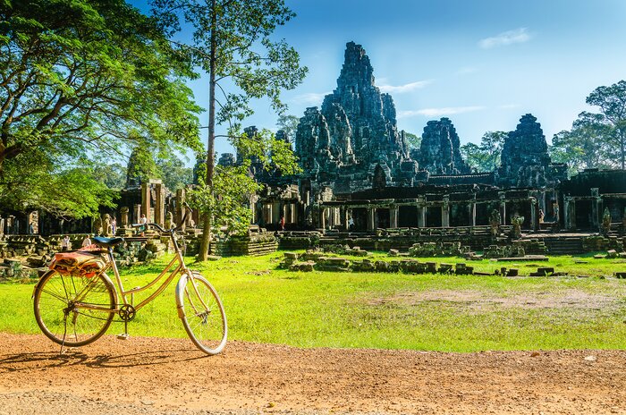 Cycle Angkor and visit mesmerizing sites like Angkor Thom