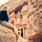 Explore the UNESCO-listed Petra on your own and follow a back door trail to its Monastery