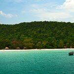 Lie out on the sunbleached sands of Cambodia's Koh Rong Samloem island