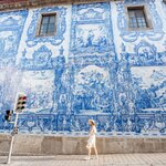 Stroll past Porto's beautiful azulejo-tiled buildings