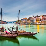 Explore Porto's Old Town that sits on the Douro River 