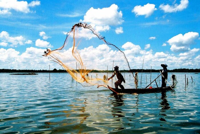 Fishermen Lifestyle at Cam Thanh Coconut Village by Basket Boat & Bicycle