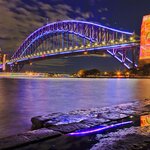 Climb the Sydney Harbour Bridge at night for the ultimate romantic thrill