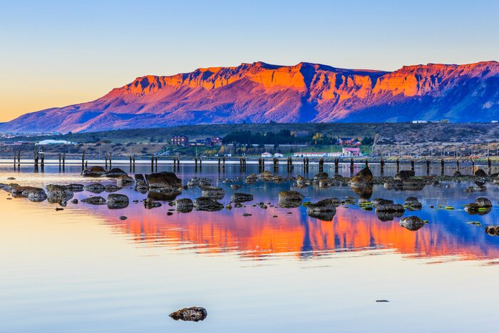 Puerto Natales in Patagonia, Chile