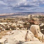 Rocky landscape of Cappadocia