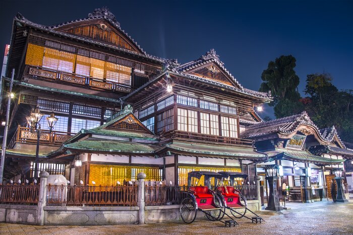 Visit the historic Dogo Onsen on the island of Shikoku
