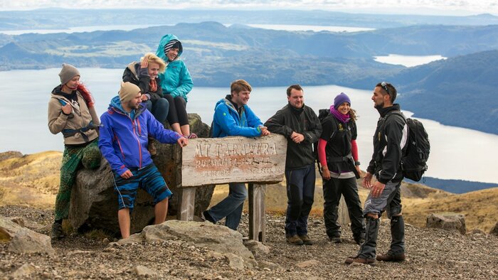 Crater Walk on Mount Tarawera