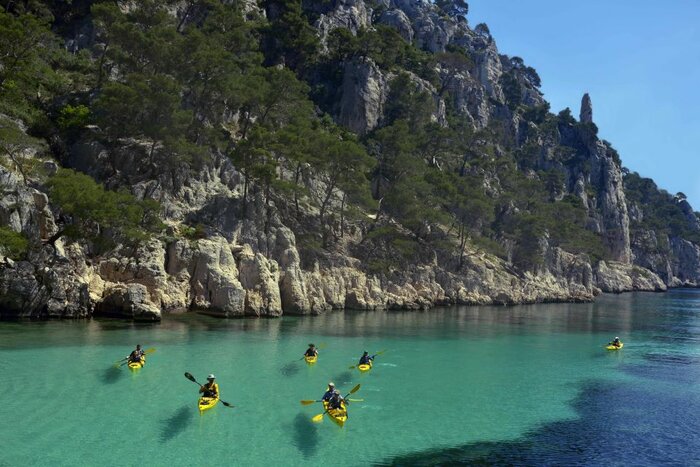 Calanques National Park Sea Kayaking Tour from La Ciotat