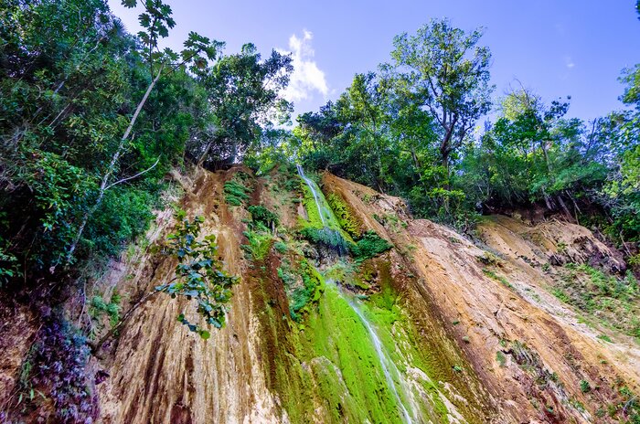 Go on foot or by horseback to the Limón waterfall in Samaná, Domincan Republic