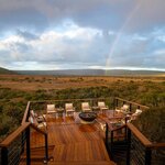 View from the deck of the Sindile Shamwari Camp (photo courtesy of Shamwari Private Game Reserve)
