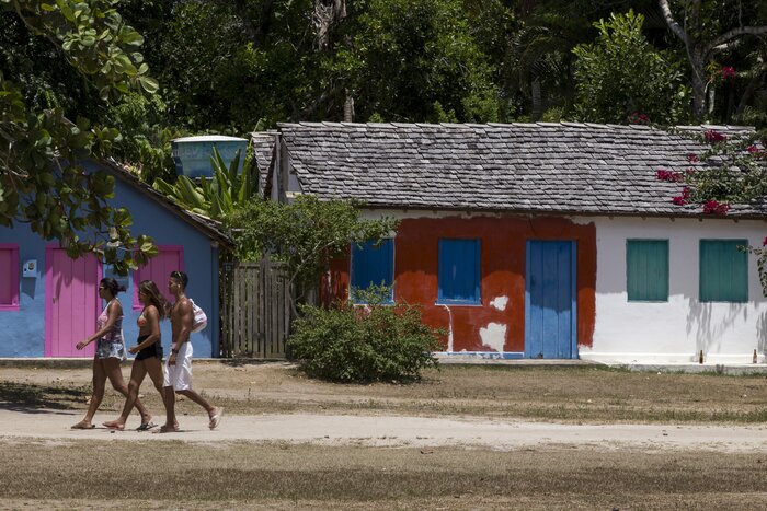 Immerse yourself in Brazil's beach culture in Trancoso, known as the "Tulum of Brazil"