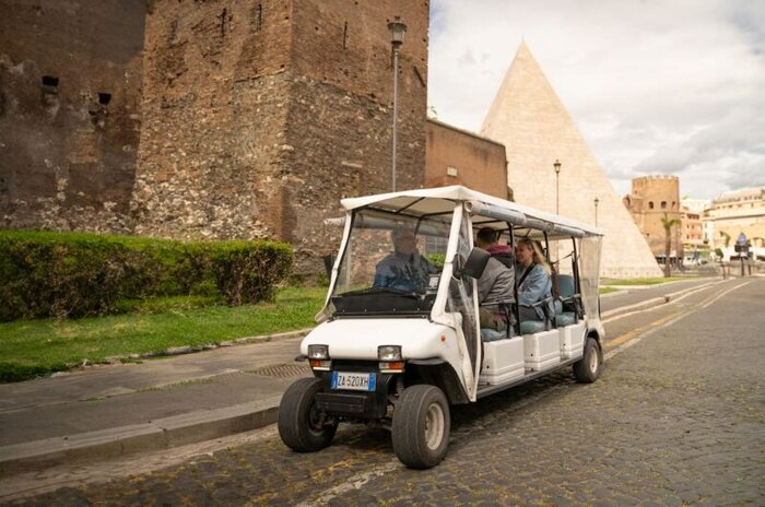 Private Rome Golf Cart Tour