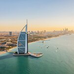 Dubai's iconic sail-shaped Burj al Arab building