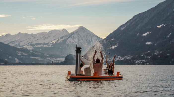 Hot Tub boat for rent (from December to March)