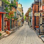  Discover the charming neighborhood of Petit-Champlain on your walking tour of Old Québec