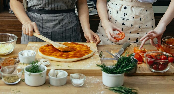 Pizza cooking class