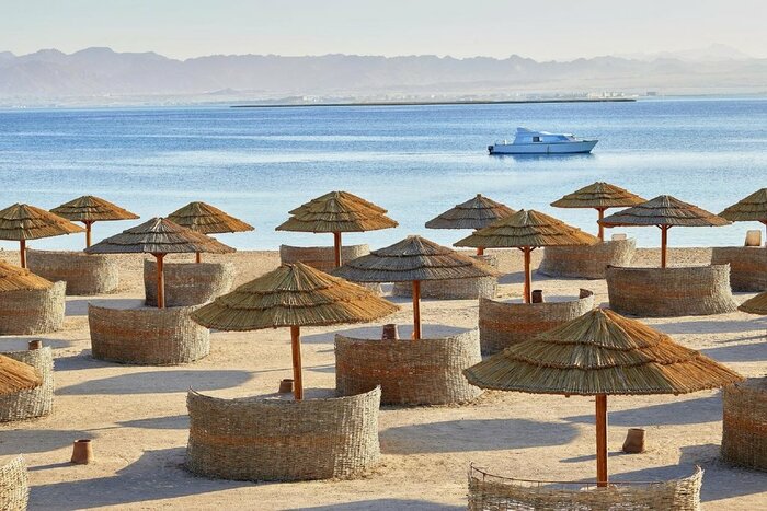 Beaches along the Red Sea in Sharm El Sheikh