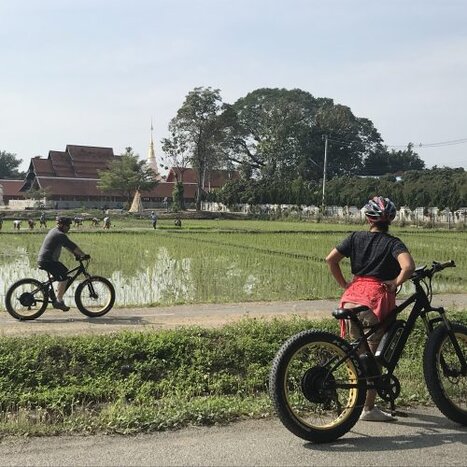 Half-day Nam Phrae by Electric Bike (hilly, fully paved roads) 