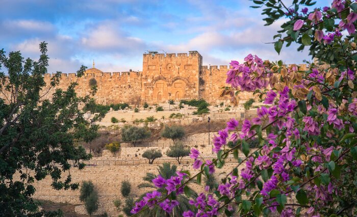 The Golden Gate at Jerusalem's Temple Mount